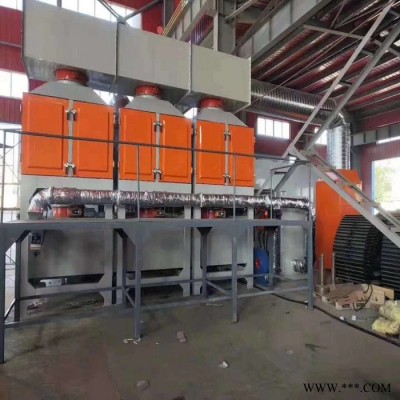 世纪奥瑞根据客户要求加工定制 催化燃烧炉废气净化设备 大风量催化燃烧机图2