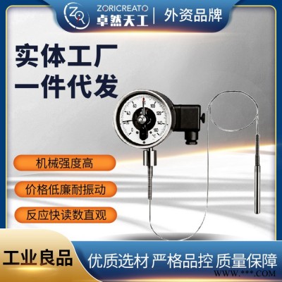 ZORICREATO/卓然天工 北京厂家 TWD 压力式温度计 测温范围较广 设备加工中心不锈钢压力温度计图3