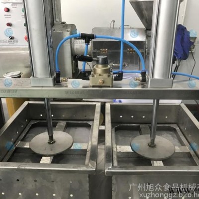 金昌餐厅用全自动豆腐机旭众XZ-60型气动豆腐机多功能豆腐加工设备图6