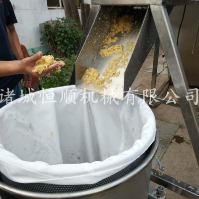 果蔬渣汁分离压榨机 果蔬加工流水线设备 清洗、粉碎、榨汁设备图5