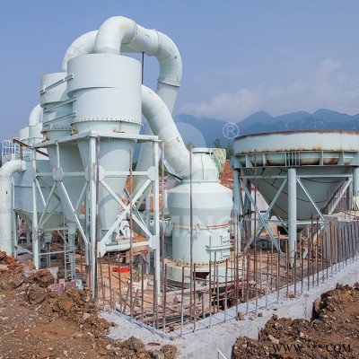 黎明重工1300雷蒙磨台式时产能15吨 石粉加工项目全套制粉设备图4