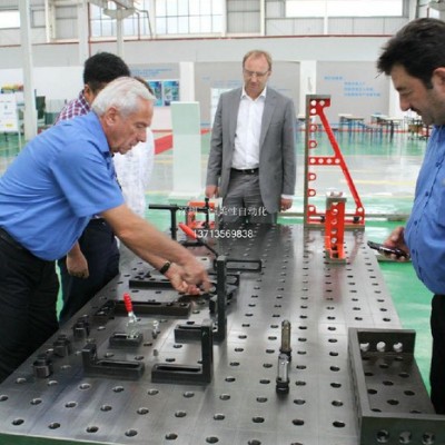 非标自动化工装 工装治具 焊接工装治具 焊接治具自动化 工装自动化设备 工装定制 焊接自动台 焊接加工台 装夹工作台图6