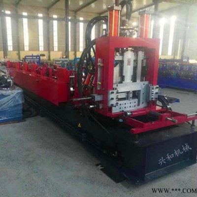 圣润80-300C型钢设备 彩钢加工设备 快速换号c型钢机 电脑换型c型钢机图2