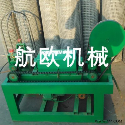 航欧 废旧钢筋调直机 小型钢筋拉直设备 盘圆切断机 钢筋除锈设备 切断再次使用加工图3