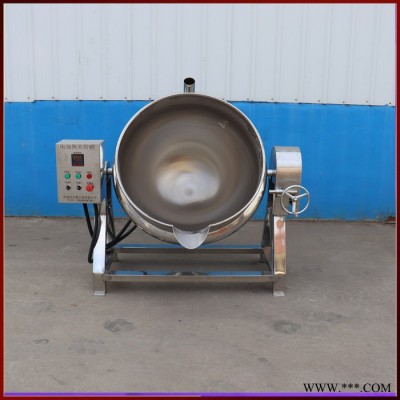 电加热酱料加工夹层锅 中药膏浓缩锅 煮豆浆做豆腐设备型号齐全图8