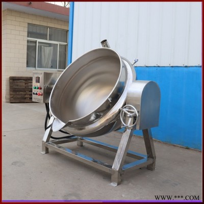 电加热酱料加工夹层锅 中药膏浓缩锅 煮豆浆做豆腐设备型号齐全图2