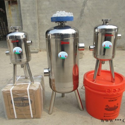 200kg湖州太阳能硅磷晶罐 空气能防腐阻垢设备 归丽晶罐加工厂图3