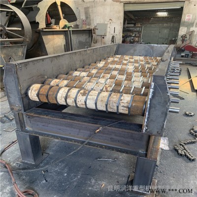 昆明泥石分离机 多级联动蝶形筛 矿用给料机设备 全自动上料机 现货加工图3
