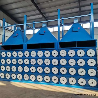 直插式滤筒除尘器 小型滤芯除尘设备加工 旱烟滤筒除尘器 欣千环保  品质可靠  实体厂家图2