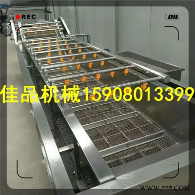 果蔬气泡清洗机 旋涡喷淋清洗机 水果蔬菜清洗加工全套设备让您一站购齐 果蔬清洗机图4