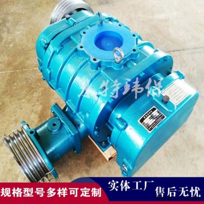 增氧污水处理罗茨风机 QSR350风机罗茨风机 水产养殖三叶罗茨风机