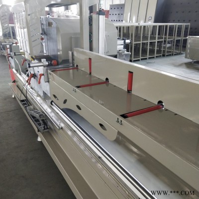金诚恒信 SJQJ-500×4200CNC数控锯床 铝门窗幕墙加工设备 铝型材数控双头精密切割锯床图5