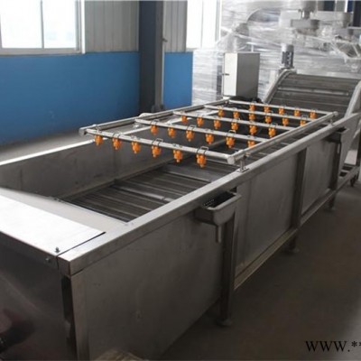 华臻定制加工气泡清洗机  果蔬气泡清洗机 果蔬清洗风干设备图3