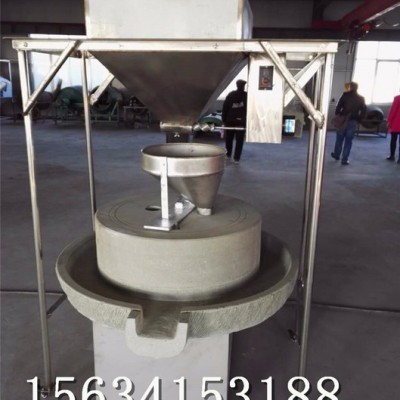 福建米浆石磨机 现林专业生产豆腐干加工设备 购机包教技术