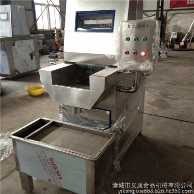 义康牌QYS-80针带骨肉盐水注射机 酱牛肉加工设备 大型猪肉块腌渍机图3