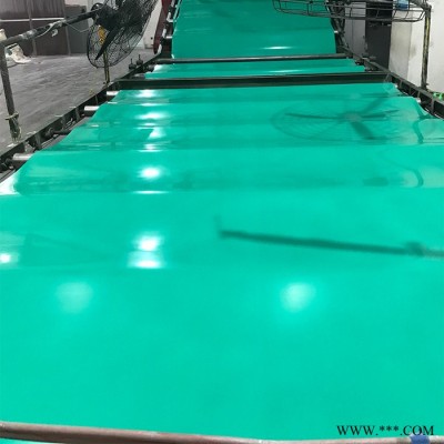 河南焊接加工软板环保定制 环保设备加工 A级防腐板 酸碱池pvc软板防腐内衬 pvc软板 绿色龙鑫塑胶图2