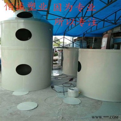 工业环保工程通风管 废气处理设备酸雾塔 除尘水淋塔板材加工图7