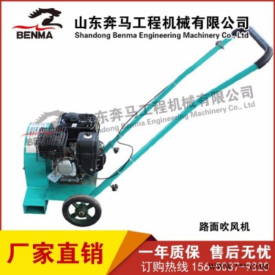 奔马马路吹风机混凝土裂缝吹风机厂家汽油手推吹风机环卫吹路边灰尘落叶吹风机图7