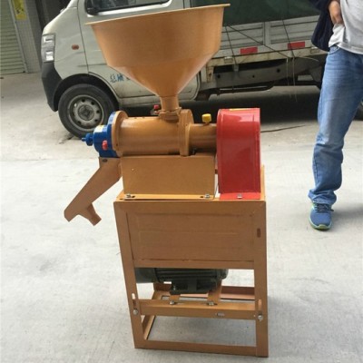 稻谷水稻脱皮碾米设备 家用稻谷剥壳碾米机 小米加工设备图5