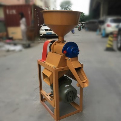 稻谷水稻脱皮碾米设备 家用稻谷剥壳碾米机 小米加工设备图6