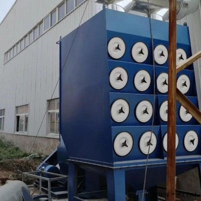 小型滤芯除尘设备加工 沉流式滤筒除尘器 打磨车间滤筒除尘器  沧州欣千环保  型号齐全  实体厂家图2