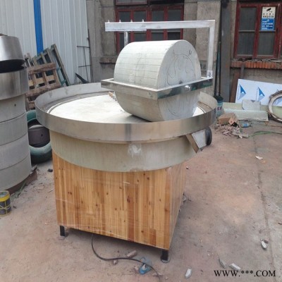 商用型石碾面粉机谷子脱壳加工设备辣椒酱加工石碾子价格图4