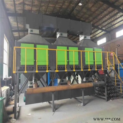 工业rco催化燃烧设备 废气处理催化燃烧 定制加工活性炭催化燃烧  欣千环保  按需定制图2