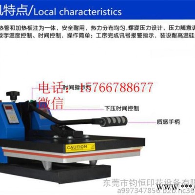 【供应东莞厂家手压烫画机服装加工设备图6