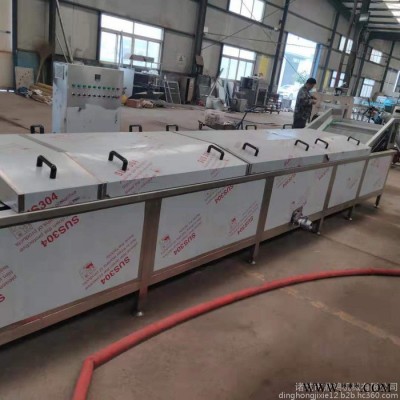鼎鸿SJ-3000型 玉米漂烫机 香菇漂烫杀青流水线 竹笋漂烫加工全套设备