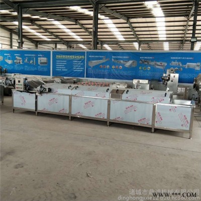 鼎鸿SJ-3000型 玉米漂烫机 香菇漂烫杀青流水线 竹笋漂烫加工全套设备图6
