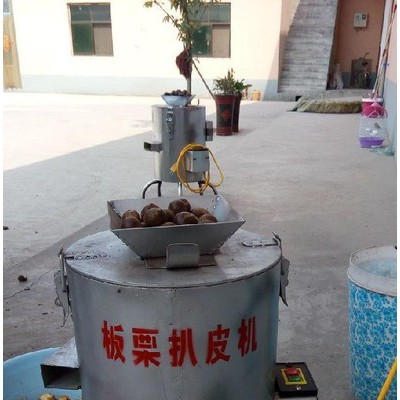 板栗剥皮机械厂家生产板栗扒皮机、板栗剥壳机果品加工设备图4