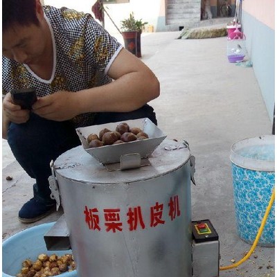 板栗剥皮机械厂家生产板栗扒皮机、板栗剥壳机果品加工设备图3
