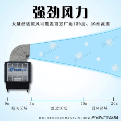 佳锋工业移动冷风机 免安装可移动蒸发式降温冷风机图2