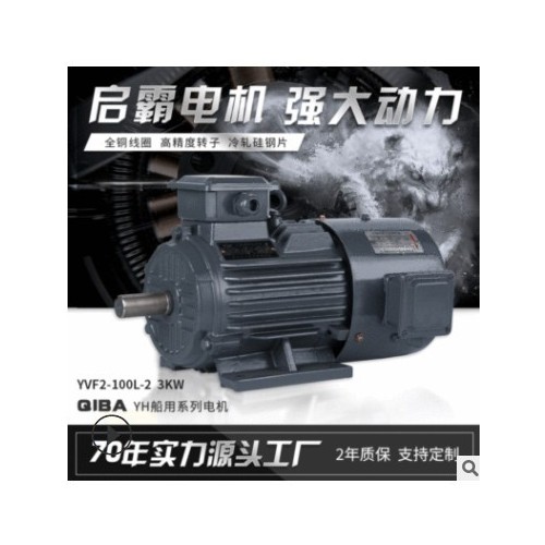 电动机厂家直销YVF交流三相异步3KW减速电机铝壳380V调速变频马达图3