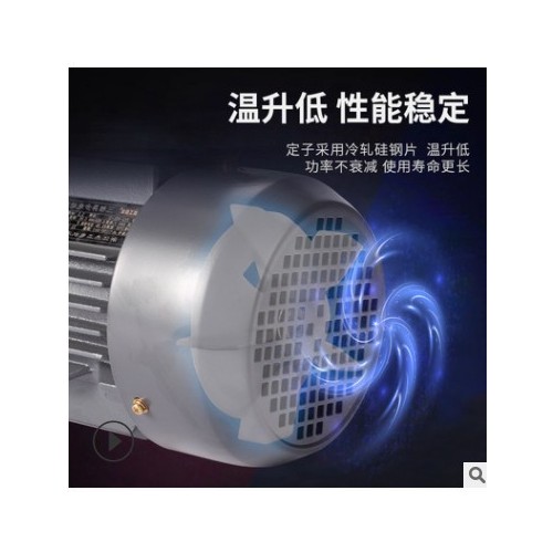 厂家现货全铜2.2kw立式交流无刷电机马达 机械380V三相异步电动机图3