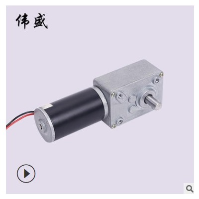 厂家批发涡轮蜗杆减速微型电动机 供应永磁直流减速涡轮蜗杆图2