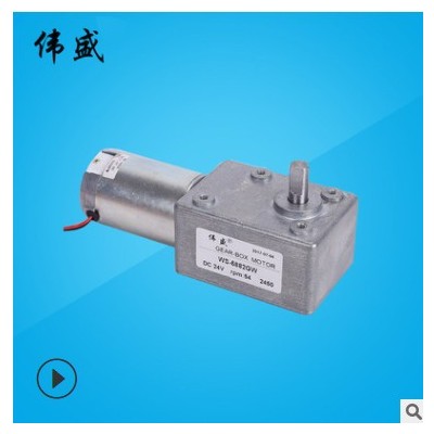 涡轮蜗杆减速电机WS-5882GW低速微型马达大力矩涡轮蜗杆减速电机图3