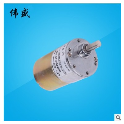 37GB520R直流减速电机12V24V慢速微型电动机大力矩调速正反转马达图2