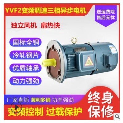 YVF2三相变频调速电动机0.55/0.75/1.1//1.5/2.2/3/4kw380V电动机图2