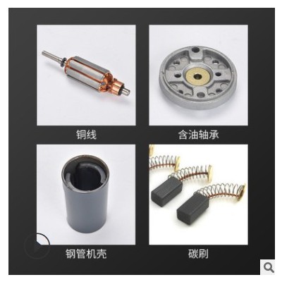 厂家供应大扭矩马达50直流电机12V有刷正反转24V高速减速微型电机图4