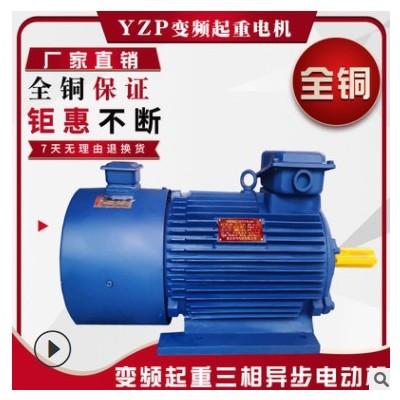 YZP起重变频电机铜芯132M/160L/180/200/225-6/8-3.7/7.5KW15/22图3