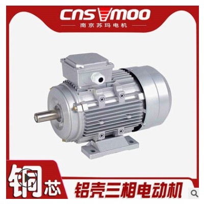 铝壳电机YE2三相异步电动机铜芯小型380V1.5kw7.5/3调速铜芯380v图2