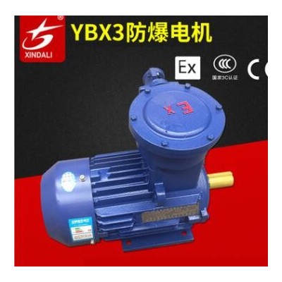 隔爆型三相异步电动机YBX3-90L-4 1.5KW立卧式江苏新大力防爆电机图3