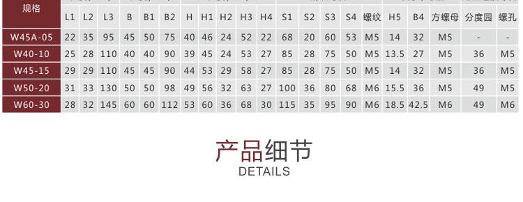 CCMW50  同步带模组线性导轨滑台