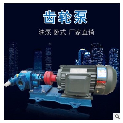 厂家直销KCB55小型微型齿轮泵油泵输送菜籽油润滑油柴油齿轮油泵图2