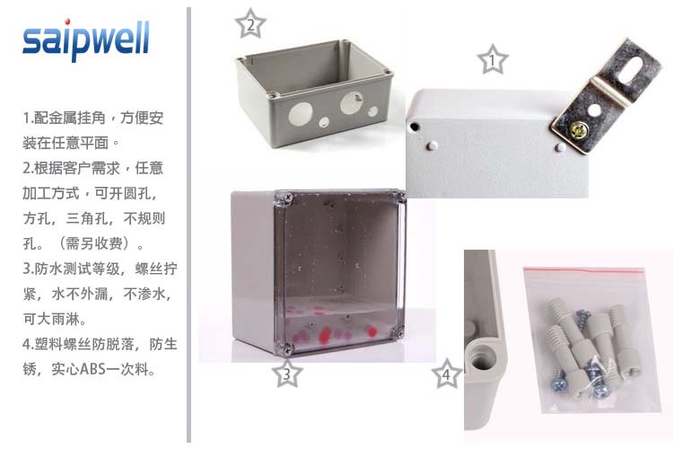 透明防水盒细节图1