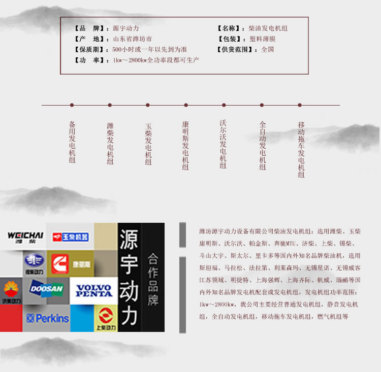 上海柴油发电机组