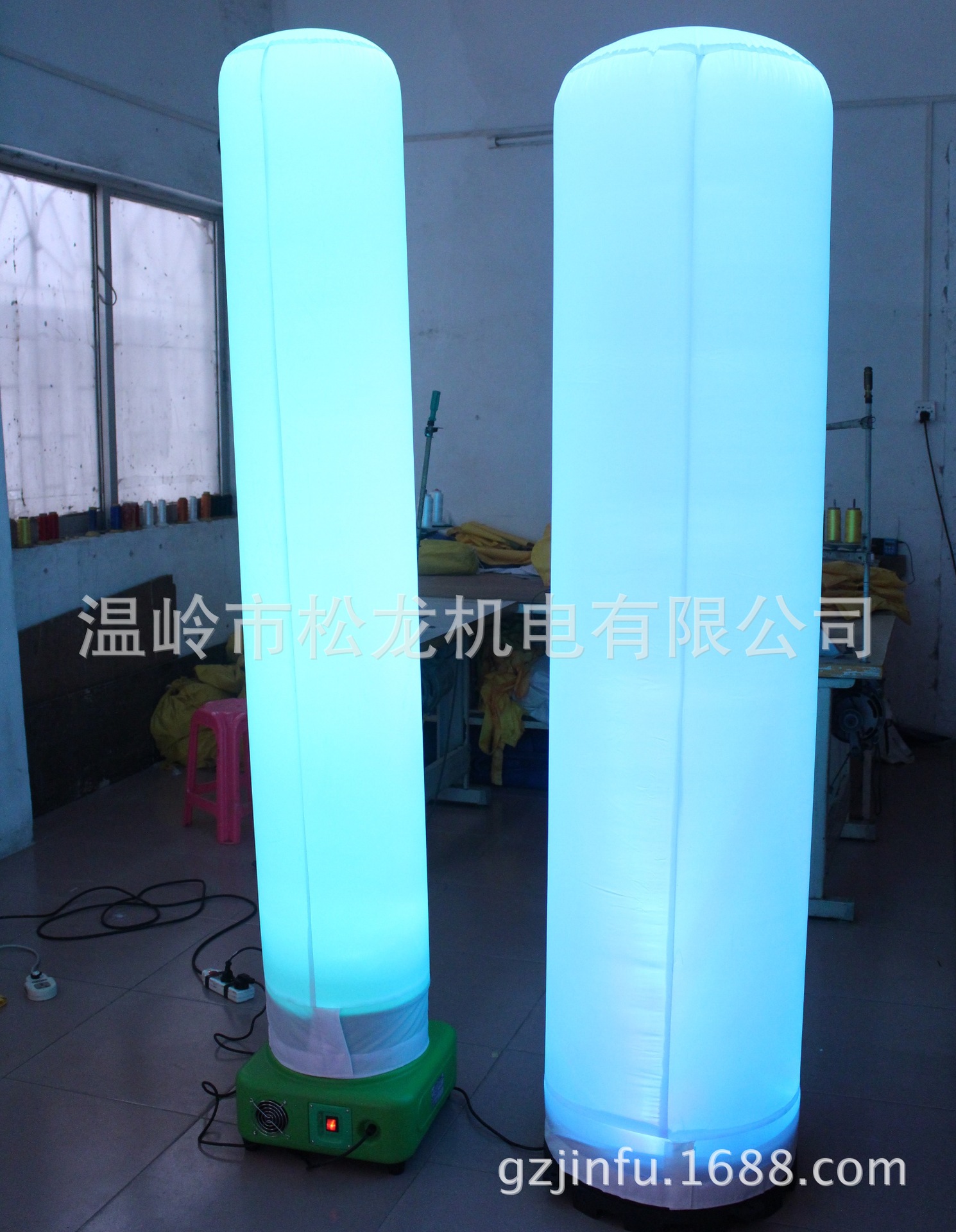 LED灯光风机