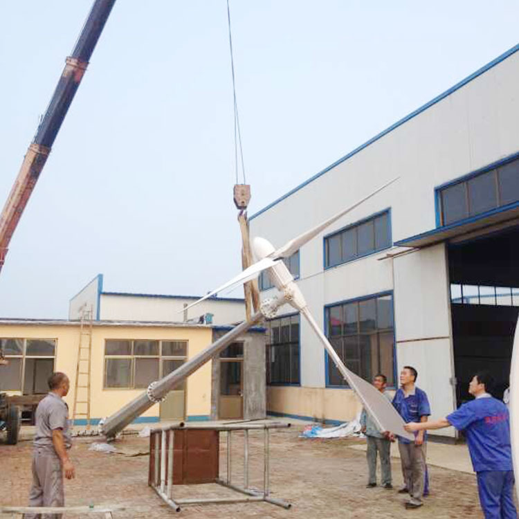 怀柔5000瓦永磁风力发电机微风发电风力发电机