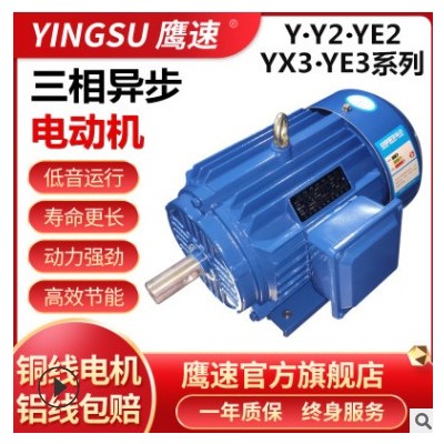 厂家直供Y180L-6极15kw千瓦三相异步电动机 马达全铜B35/YE2图3